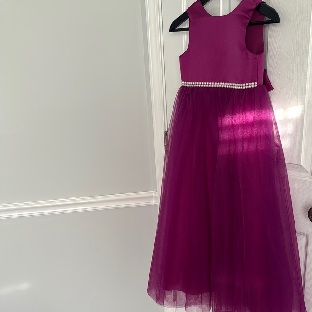 Elegant Purple Kids Dress